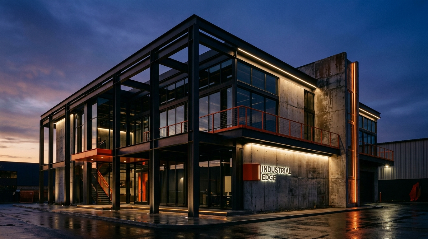 Industrial Edge Architectural Photography